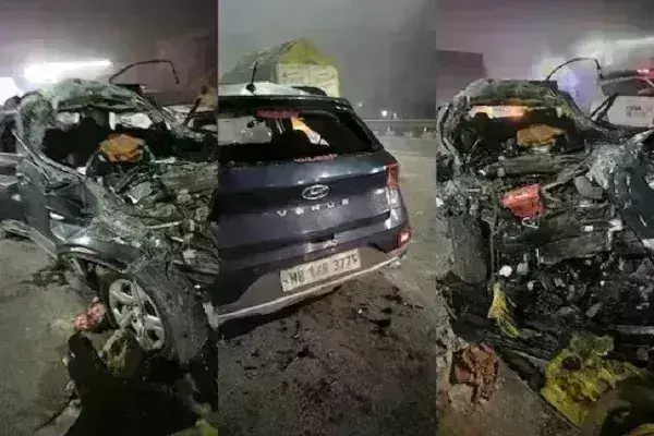 हरियाणा में NH-44 पर बड़ा हादसाः तेज रफ्तार कार की ट्रक से टक्कर- दो सब इंस्पेक्टर्स की मौत