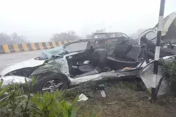 तरनतारन के पास दर्दनाक हादसाः तीन वाहनों में भीषण टक्कर- श्री हरमंदिर साहिब से माथा टेक कर लौट रहे चार लोगों की मौत