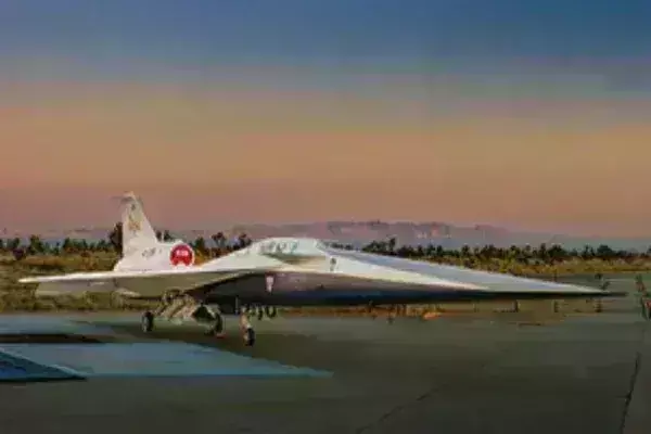 नासा, लॉकहीड का एक्स-59 जेट कम आवाज के साथ हासिल करेगा सुपरसोनिक गति