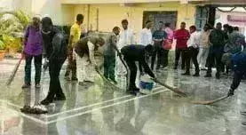 (दुर्ग) रामलला की प्राण प्रतिष्ठा से पहले भाजपा द्वारा मंदिरों, तीर्थस्थलों एवं पूजास्थलों का स्वच्छता अभियान प्रारंभ (दुर्ग) रामलला की प्राण प्रतिष्ठा से पहले भाजपा द्वारा मंदिरों, तीर्थस्थलों एवं पूजास्थलों का स्वच्छता अभियान प्रारंभ
