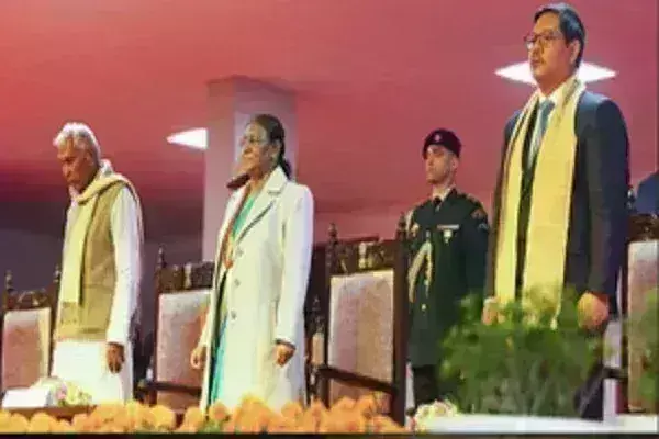 पूर्वत्तर में खेलों के विकास की हैं अपार संभावनाएं : राष्ट्रपति मुर्मू पूर्वत्तर में खेलों के विकास की हैं अपार संभावनाएं : राष्ट्रपति मुर्मू