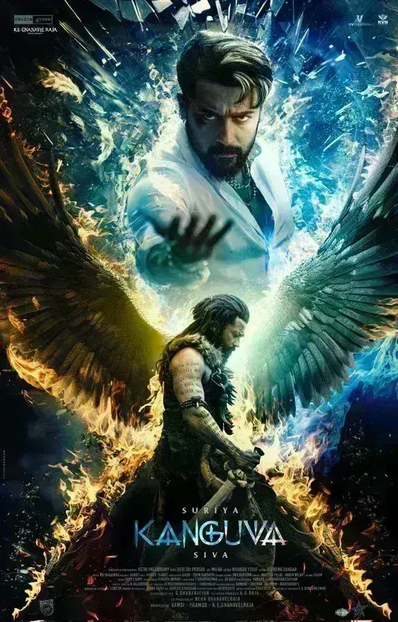 दिशा पाटनी और सूर्या की कंगुवा का नया पोस्टर जारी, दिखा धांसू अवतार