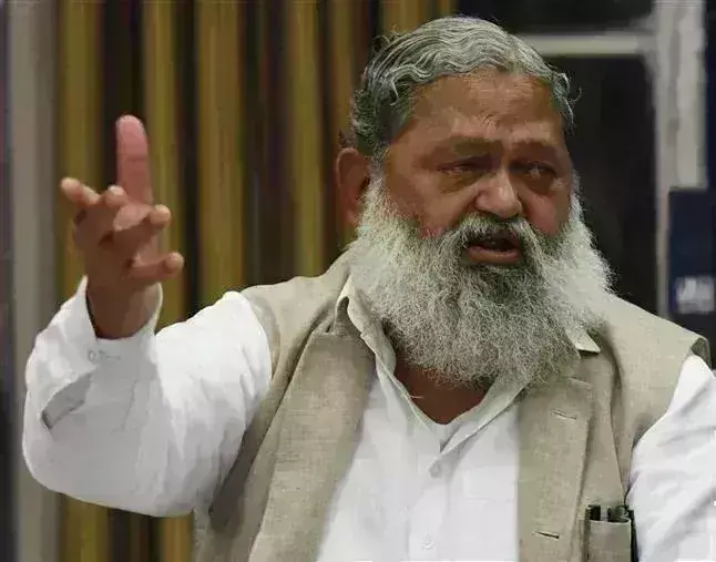 हरियाणा के गृह एवं स्वास्थ्य मंत्री अनिल विज ने कहा राम मंदिर के निर्माण के लिए हुए संघर्ष में एक बार 15 दिन जेल में भी रहना पड़ा