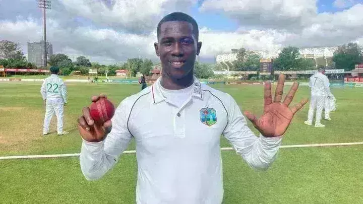 अपने पहले ही टेस्ट में शमर जोसेफ ने पारी में लिए 5 विकेट