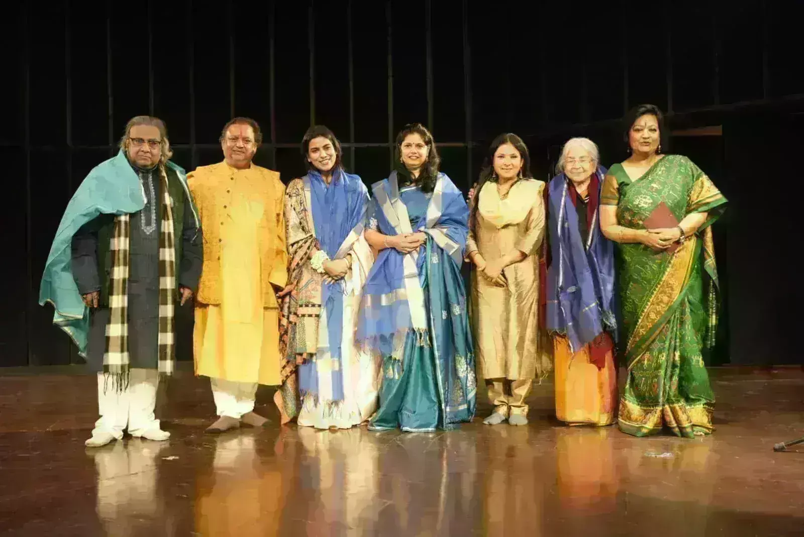 अन्नपूर्णा देवी और पंडित बिरजू महाराज को दी गई श्रद्धांजलि