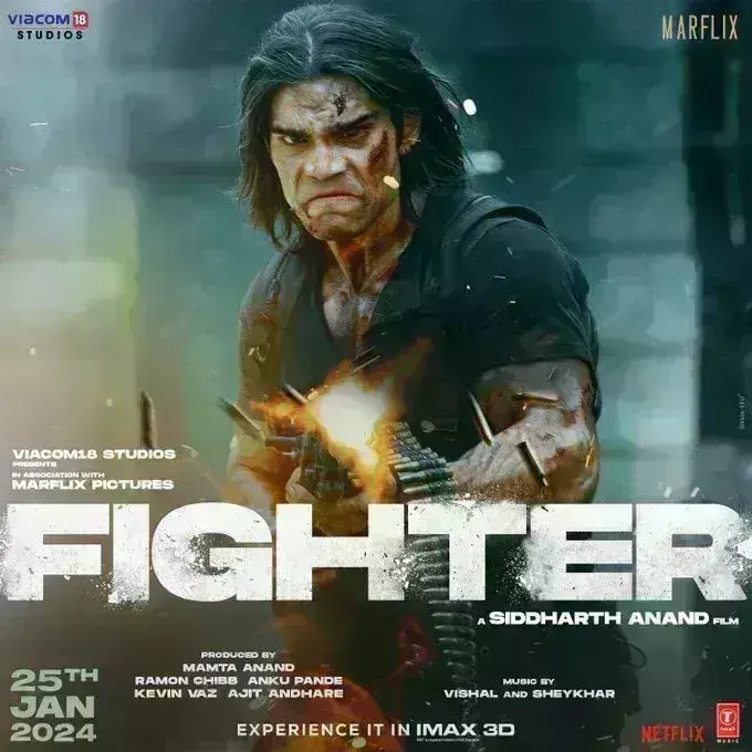 ऋषभ साहनी की पहली झलक आई सामने, फाइटर फिल्म में ऋतिक रोशन से होगी जबरदस्त भिड़ंत ऋषभ साहनी की पहली झलक आई सामने, फाइटर फिल्म में ऋतिक रोशन से होगी जबरदस्त भिड़ंत