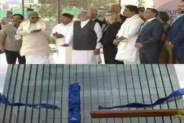 बेंगलुरु में शुरू हुआ Boeing इंडिया का टेक्नोलॉजी सेंटर, PM नरेंद्र मोदी ने किया उद्घाटन बेंगलुरु में शुरू हुआ Boeing इंडिया का टेक्नोलॉजी सेंटर, PM नरेंद्र मोदी ने किया उद्घाटन