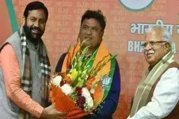 बीजपी में शामिल हुए पूर्व नेता अशोक तंवर,सीएम खट्टर की मौजूदगी में ली पार्टी की सदस्यता