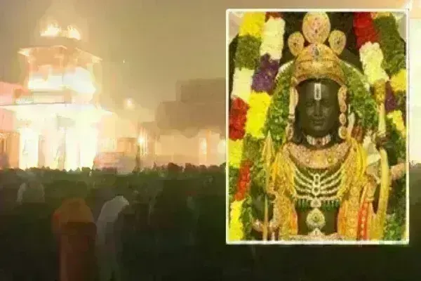 राम मंदिर आम लोगों के लिए खुलते ही दर्शनों को उमड़ा भक्तों का सैलाब राम मंदिर आम लोगों के लिए खुलते ही दर्शनों को उमड़ा भक्तों का सैलाब