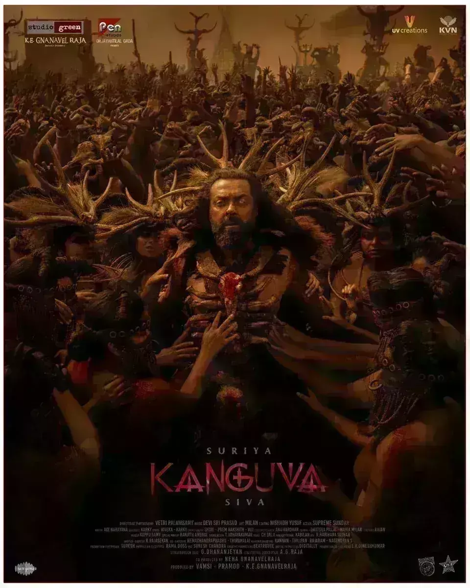 कंगुवा से बॉबी देओल के खूंखार लुक की मिली पहली झलक, पोस्टर देख रूह कांप जाएगी