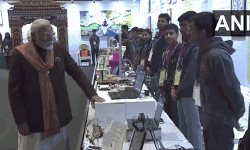 परीक्षा पे चर्चा संबोधन से पहले पीएम मोदी ने छात्रों से की बातचीत