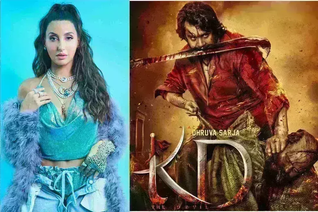 नोरा फतेही ध्रुव सरजा-स्टारर केडी: द डेविल में हुईं शामिल