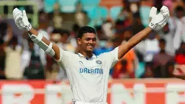 यशस्वी जायसवाल ने टेस्ट करियर का पहला दोहरा शतक लगाया, बनाए ये रिकॉर्ड्स