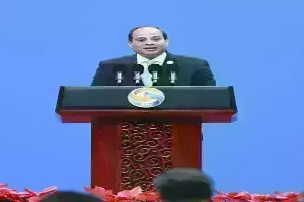 मिस्र के राष्ट्रपति ने फिलिस्तीनी मुद्दे को सुलझाने के लिए दो-राज्य समाधान का किया आह्वान