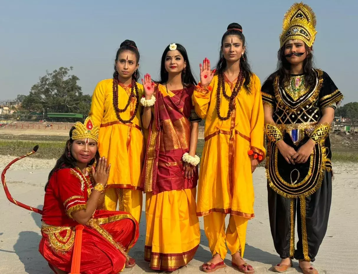 श्रीराम अंतरिक्ष वेधशाला उत्सव के तहत पोशाक कार्यक्रम का आयोजन