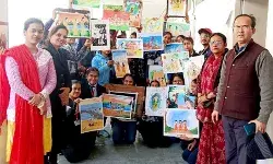 विवि में श्रीराम अंतरिक्ष वेधशाला उत्सव के तहत प्रतियोगिता सम्पन्न