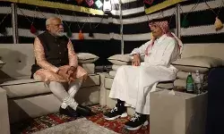 पीएम मोदी ने दोहा में शेख मोहम्मद बिन अब्दुलरहमान से मुलाकात की; व्यापार, निवेश, ऊर्जा और वित्त क्षेत्रों में द्विपक्षीय सहयोग के विस्तार पर की चर्चा पीएम मोदी ने दोहा में शेख मोहम्मद बिन अब्दुलरहमान से मुलाकात की; व्यापार, निवेश, ऊर्जा और वित्त क्षेत्रों में द्विपक्षीय सहयोग के विस्तार पर की चर्चा