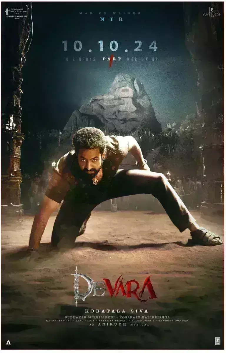 जूनियर एनटीआर की देवरा की रिलीज डेट में हुआ बड़ा बदलाव, अब 10 अक्टूबर को सिनेमाघरों में देगी दस्तक