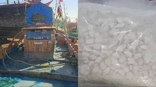 गुजरात पुलिस को मिली बड़ी सफलता, 350 करोड़ रुपये की ड्रग्स जब्त, नौ गिरफ्तार