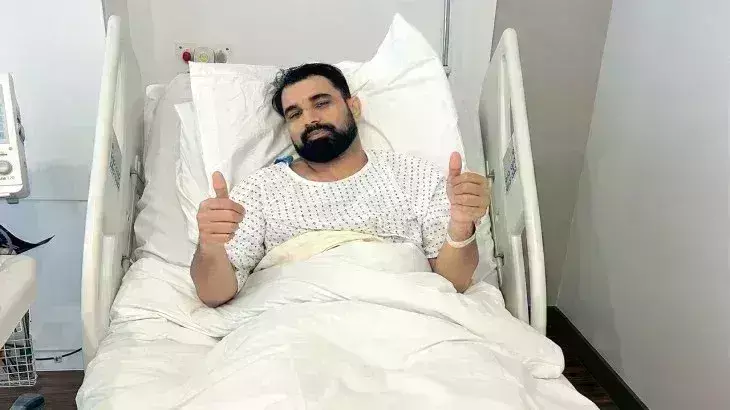 मोहम्मद शमी ने कराई सर्जरी, सोशल मीडिया पर फोटो शेयर कर लिखा इमोशनल पोस्ट मोहम्मद शमी ने कराई सर्जरी, सोशल मीडिया पर फोटो शेयर कर लिखा इमोशनल पोस्ट