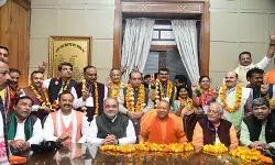 यूपी में राज्यसभा चुनाव में बीजेपी को 8 और समाजवादी पार्टी को 2 सीटों पर जीत मिली है