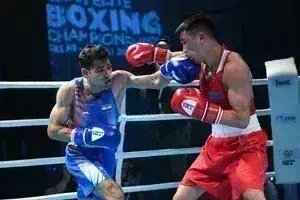 рд╣реБрд╕рд╛рдореБрджреНрджреАрди рдкрд╣рд▓реЗ рд╡рд┐рд╢реНрд╡ рдУрд▓рдВрдкрд┐рдХ рдореБрдХреНрдХреЗрдмрд╛рдЬреА рдХреНрд╡рд╛рд▓реАрдлрд╛рдпрд░ рдореЗрдВ рд░рд╛рд╖реНрдЯреНрд░рдордВрдбрд▓ рдЦреЗрд▓реЛрдВ рдХреЗ рдЪреИрдВрдкрд┐рдпрди рд╕реЗ рд╣рд╛рд░реЗ рд╣реБрд╕рд╛рдореБрджреНрджреАрди рдкрд╣рд▓реЗ рд╡рд┐рд╢реНрд╡ рдУрд▓рдВрдкрд┐рдХ рдореБрдХреНрдХреЗрдмрд╛рдЬреА рдХреНрд╡рд╛рд▓реАрдлрд╛рдпрд░ рдореЗрдВ рд░рд╛рд╖реНрдЯреНрд░рдордВрдбрд▓ рдЦреЗрд▓реЛрдВ рдХреЗ рдЪреИрдВрдкрд┐рдпрди рд╕реЗ рд╣рд╛рд░реЗ