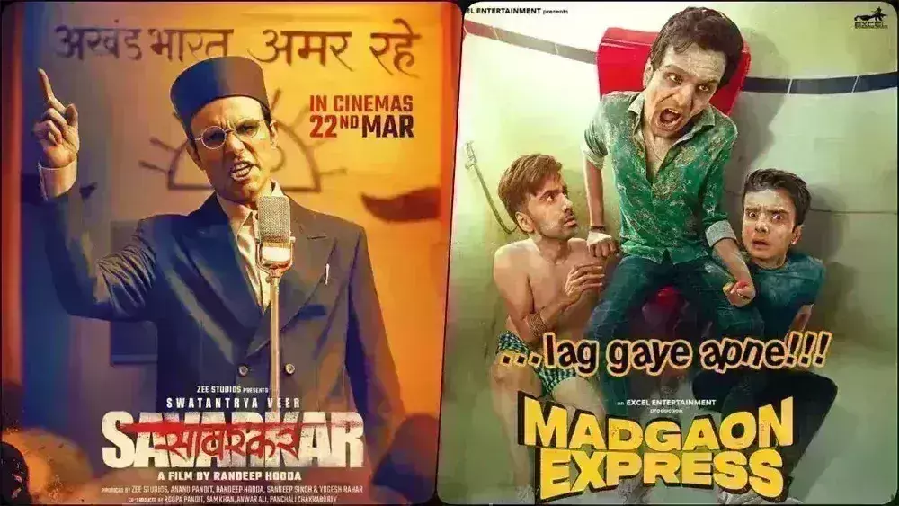 बॉक्स ऑफिस पर पहले दिन स्वतंत्र वीर सावरकर की धीमी शुरुआत, मडगांव एक्सप्रेस की नहीं चला जादू