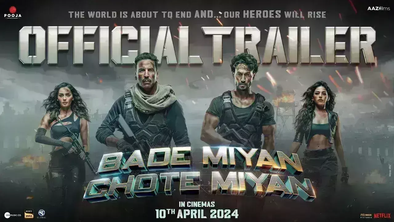 बड़े मियां छोटे मियां का ट्रेलर जारी, अक्षय कुमार और टाइगर श्रॉफ ने किया जबरदस्त एक्शन