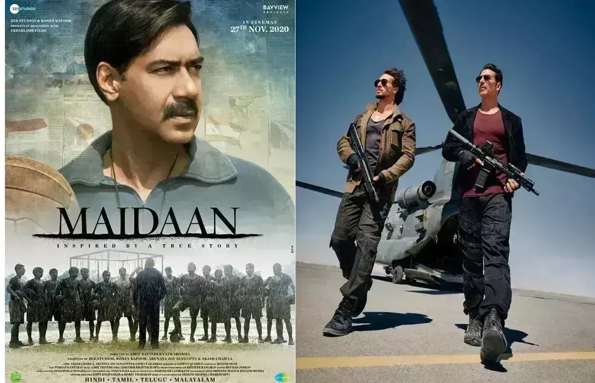 बॉक्स ऑफिस पर छाई अजय देवगन की मैदान, फीकी पड़ी अक्षय और टाइगर की बड़े मियां छोटे मियां!