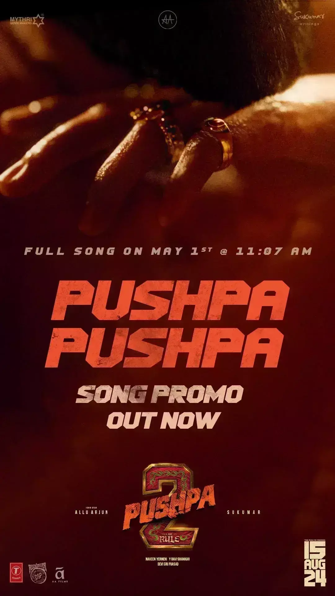 पुष्पा 2: द रूल के पहले गाने पुष्पा पुष्पा का धमाकेदार प्रोमो आउट, फुट-टैपिंग नंबर की पहली झलक से ही मचा तहलका
