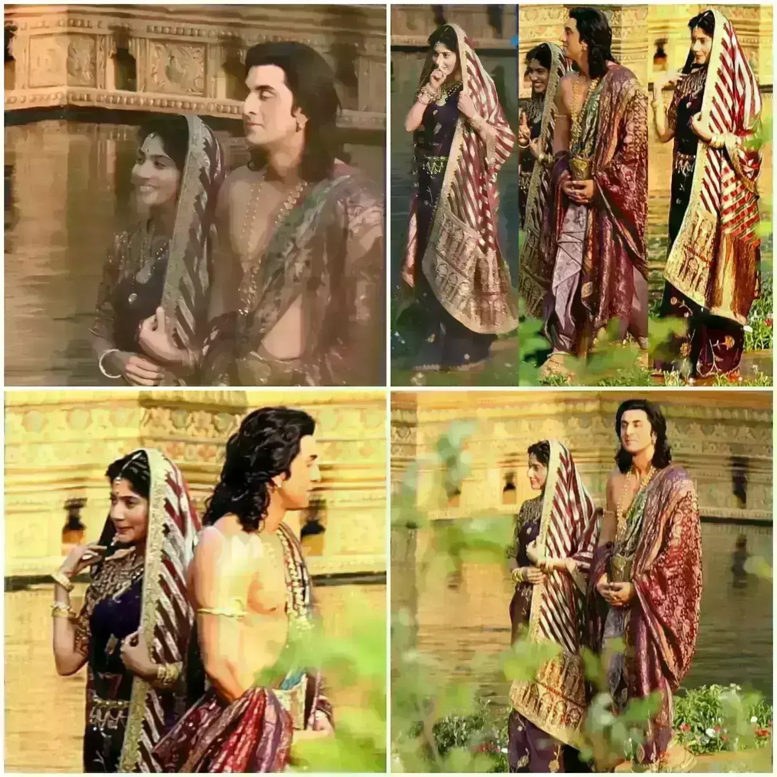 रामायण से लीक हुआ रणबीर कपूर और साई पल्लवी का लुक, दिखा राम-सीता का अवतार