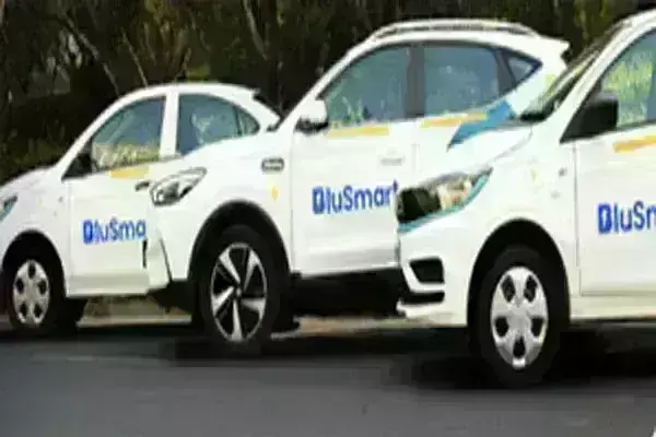 भारतीय ईवी कंपनी ब्लूस्मार्ट ने वार्षिक रन रेट 500 करोड़ रुपये को किया पार भारतीय ईवी कंपनी ब्लूस्मार्ट ने वार्षिक रन रेट 500 करोड़ रुपये को किया पार