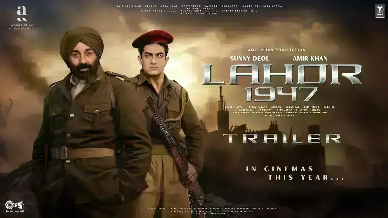 आमिर खान और सनी देओल की फिल्म लाहौर 1947 की रिलीज तारीख से उठा पर्दा