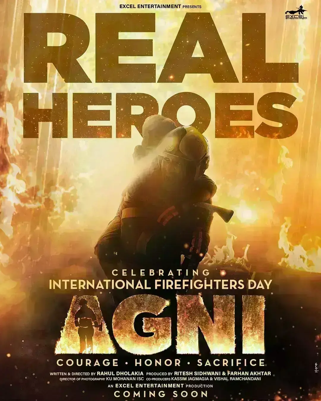 फिल्म अग्नि का फर्स्ट  पोस्टर रिलीज, प्रतीक-दिव्येंदु की जोड़ी धमाल मचाने को तैयार