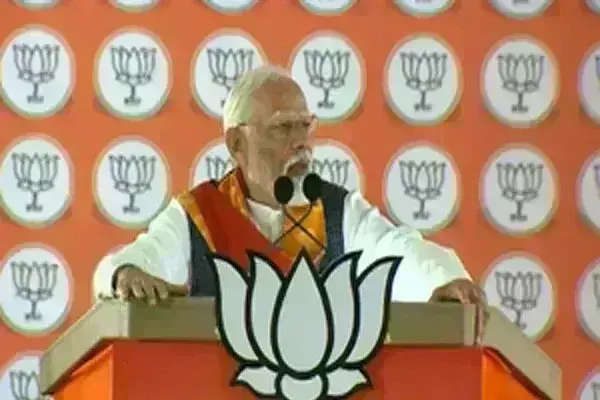 हैदराबाद में मंच से पीएम मोदी ने विपक्ष को बताया क्या है आईडिया ऑफ इंडिया