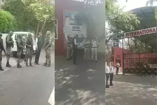 दिल्ली-गुजरात के बाद अब राजस्थान में आया धमकी भरा ईमेल, जयपुर में स्कूलों को बम से उड़ाने की धमकी; मचा हड़कंप दिल्ली-गुजरात के बाद अब राजस्थान में आया धमकी भरा ईमेल, जयपुर में स्कूलों को बम से उड़ाने की धमकी; मचा हड़कंप