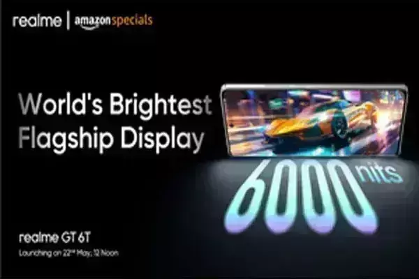 टॉप परफॉर्मर रियलमी जीटी 6टी सुपर डिस्प्ले के साथ स्मार्टफोन विजुअल में ला रहा क्रांति टॉप परफॉर्मर रियलमी जीटी 6टी सुपर डिस्प्ले के साथ स्मार्टफोन विजुअल में ला रहा क्रांति