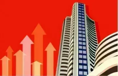 शेयर बाजार में तूफानी तेजी, सेंसेक्स 1,400 अंक से ज्यादा उछला