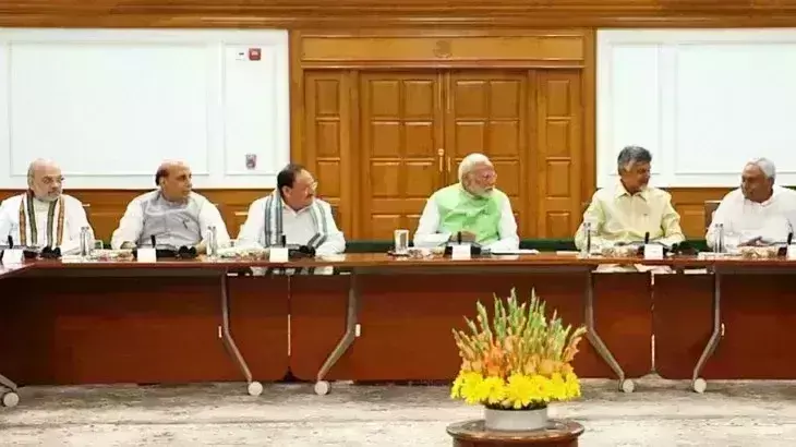 दिल्ली में एनडीए सांसदों की बैठक आज दिल्ली में एनडीए सांसदों की बैठक आज