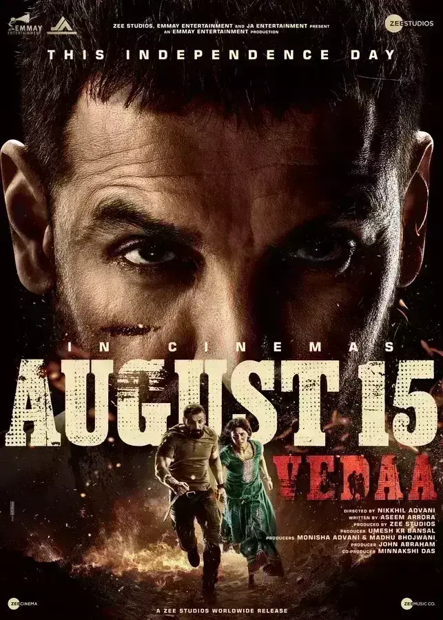 जॉन अब्राहम की वेदा को मिली रिलीज तारीख, बॉक्स ऑफिस पर पुष्पा 2 से होगा सामना जॉन अब्राहम की वेदा को मिली रिलीज तारीख, बॉक्स ऑफिस पर पुष्पा 2 से होगा सामना