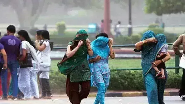उत्तर भारत में भीषण गर्मी का कहर जारी, अगले दो दिनों तक आंधी और बारिश की संभावना