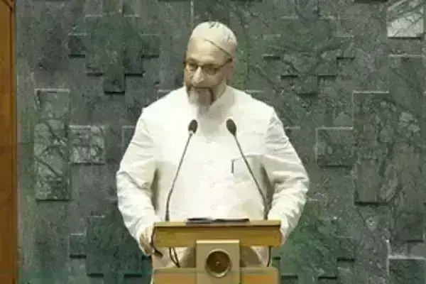 जय फिलिस्तीन का नारा लगाकर मुश्किलों में घिरे ओवैसी, सांसदी समाप्त करने के लिए राष्ट्रपति से शिकायत