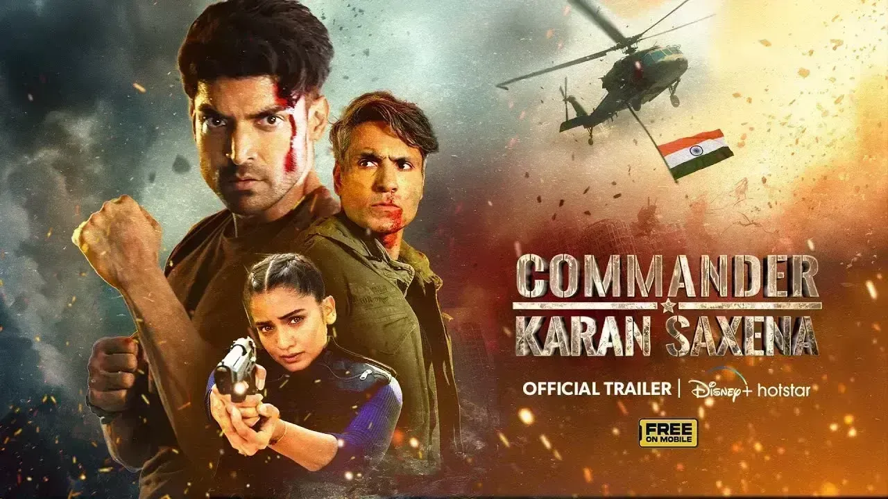 गुरमीत चौधरी की वेब सीरीज कमांडर करण सक्सेना का ट्रेलर जारी, एक्शन अवतार में नजर आए अभिनेता गुरमीत चौधरी की वेब सीरीज कमांडर करण सक्सेना का ट्रेलर जारी, एक्शन अवतार में नजर आए अभिनेता