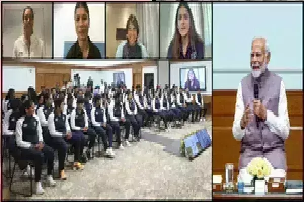 рдкреЗрд░рд┐рд╕ рдУрд▓рдВрдкрд┐рдХ : рднрд╛рд░рддреАрдп рджрд▓ рд╕реЗ рдкреАрдПрдо рдореЛрджреА рдХреА рдореБрд▓рд╛рдХрд╛рдд, рджрд┐рдпрд╛ рдЬреАрдд рдХрд╛ рдЧреБрд░реБ рдордВрддреНрд░ рдкреЗрд░рд┐рд╕ рдУрд▓рдВрдкрд┐рдХ : рднрд╛рд░рддреАрдп рджрд▓ рд╕реЗ рдкреАрдПрдо рдореЛрджреА рдХреА рдореБрд▓рд╛рдХрд╛рдд, рджрд┐рдпрд╛ рдЬреАрдд рдХрд╛ рдЧреБрд░реБ рдордВрддреНрд░