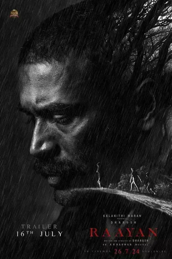 रायन के ट्रेलर की रिलीज डेट से उठा पर्दा, निर्माताओं ने जारी किया धनुष की 50वीं फिल्म का नया पोस्टर रायन के ट्रेलर की रिलीज डेट से उठा पर्दा, निर्माताओं ने जारी किया धनुष की 50वीं फिल्म का नया पोस्टर