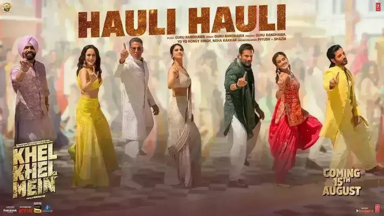 अक्षय कुमार की नई फिल्म खेल खेल में का पहला गाना हौली होली रिलीज