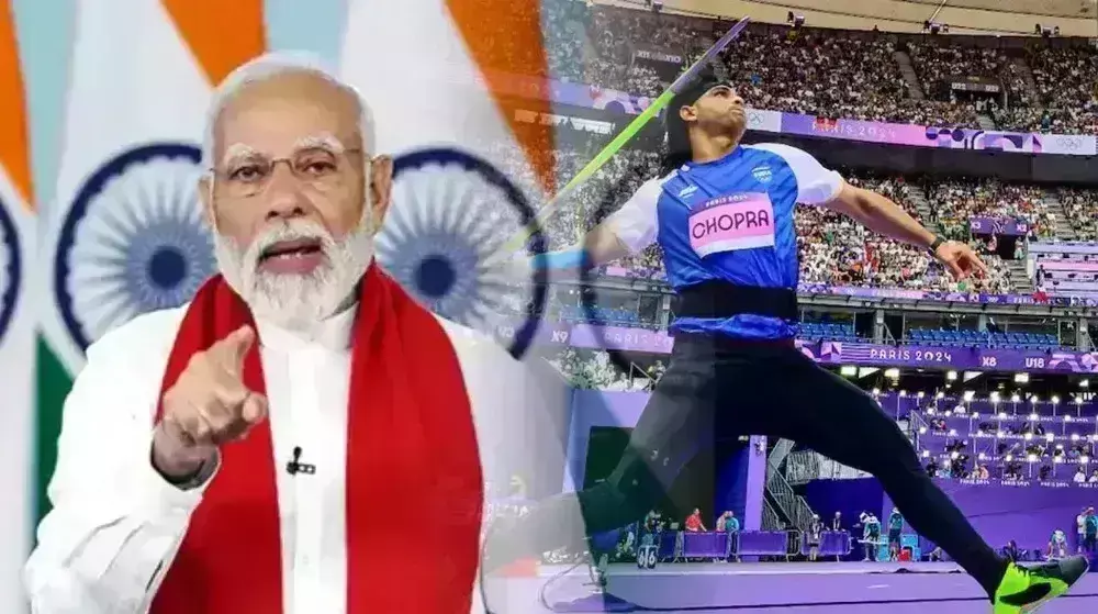 नीरज चोपड़ा को सिल्वर मेडल जीतने पर पीएम मोदी ने दी बधाई, बोले-भारत खुश है ... नीरज चोपड़ा को सिल्वर मेडल जीतने पर पीएम मोदी ने दी बधाई, बोले-भारत खुश है ...