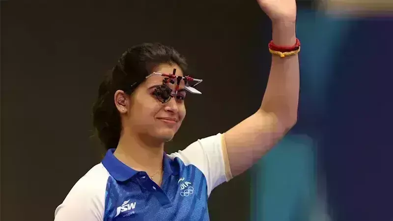 निशानेबाजी विश्व कप में भाग नहीं लेंगी ओलंपिक पदक विजेता मनु भाकर? निशानेबाजी विश्व कप में भाग नहीं लेंगी ओलंपिक पदक विजेता मनु भाकर?