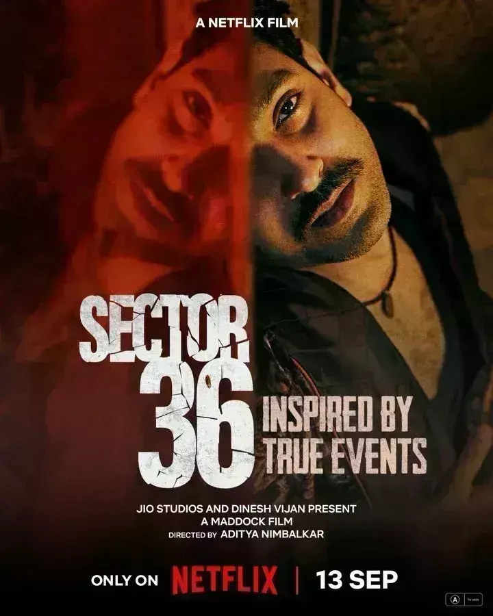 विक्रांत मैसी स्टारर क्राइम थ्रिलर सेक्टर 36 ओटीटी रिलीज के लिए तैयार, 13 सितंबर को नेटफ्लिक्स पर होगी स्ट्रीम विक्रांत मैसी स्टारर क्राइम थ्रिलर सेक्टर 36 ओटीटी रिलीज के लिए तैयार, 13 सितंबर को नेटफ्लिक्स पर होगी स्ट्रीम