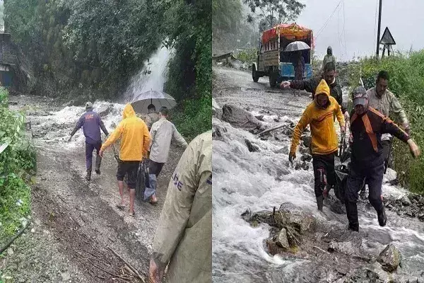 रूद्रप्रयाग में फाटा हेलीपैड के पास बारिश से लैंडस्लाइड; मलबे में दबने से 4 मजदूरों की मौत